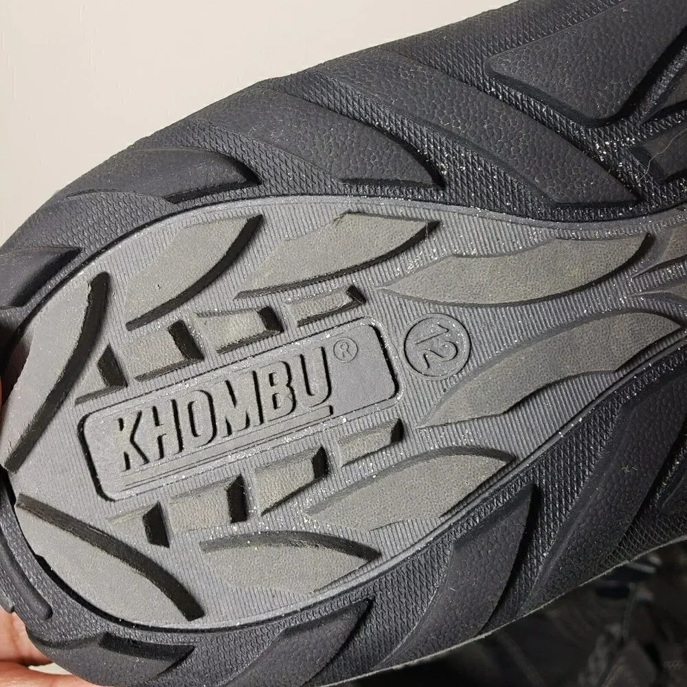 Khombu Mens Black Travis Closed Toe Active Sport Sandals Water Shoes Size 12